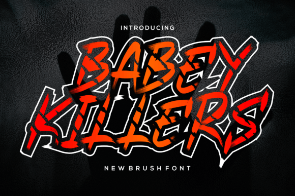 Babey Killers: A Handwritten Display Font That Feels Like a Design Win