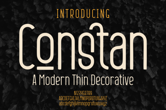 Constan: A Refined Serif Font for Polished Branding