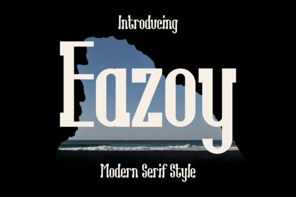 Eazoy: A Bold Serif Font That Makes Your Brand Look Instantly Polished