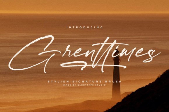 Grenttimes: A Modern Script Font for Digital Branding