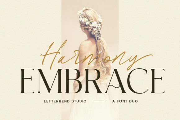 Harmony Embrace: A Serif Font Duo for Thoughtful Editorial Design
