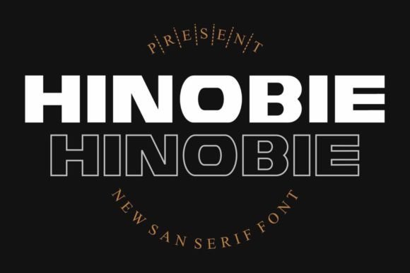Hinobie: A Modern Sans Serif Font for Digital Clarity