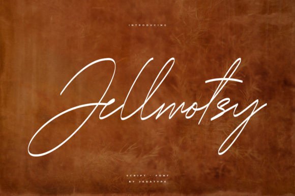 Jellmotsy: A Delicate Handwritten Font for Crafters & Sellers