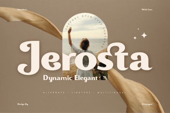 Jerosta: A Modern Sans Serif That Elevates Real Branding Work