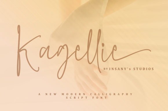 Kagellie: A Modern Script Font That Earns Its Place in Real Campaigns