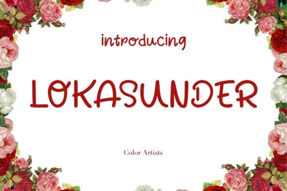 Lokasunder: A Bold Script Typeface for Digital Branding