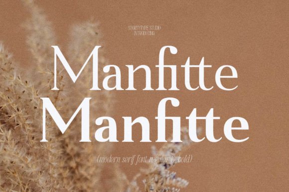 Manfitte: A Serif Font That Elevates Your Brand Instantly