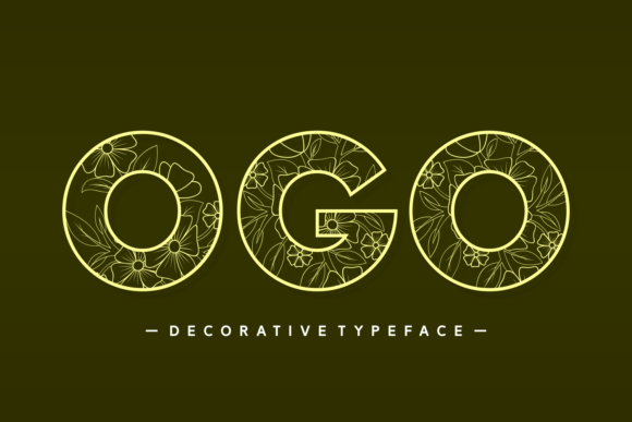 Ogo: A Decorative Font That Makes Your Campaigns Instantly Recognizable