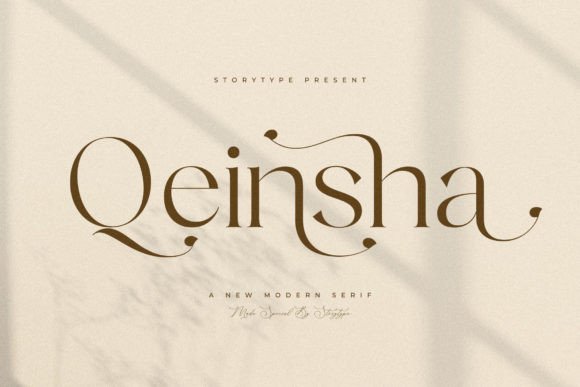 Qeinsha: A Serif Typeface That Anchors Editorial Calm