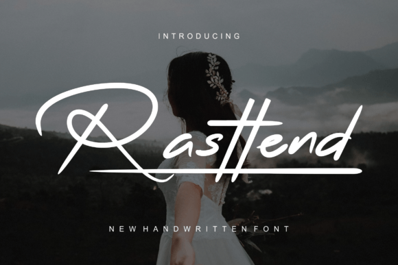 Rasttend Handwritten Font for Crafters & Small Business Owners