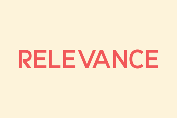 Relevance: A Modern Sans Serif Font for Digital Brand Clarity