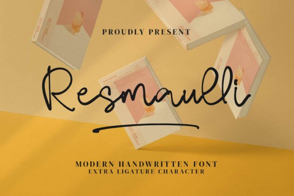 Resmaulli: A Modern Handwritten Font That Makes Your Campaigns Instantly Recognizable