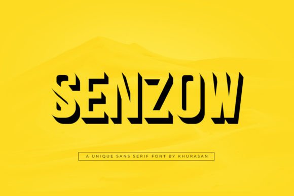 Senzow: A Modern Sans Serif Font for Scroll-Stopping Marketing