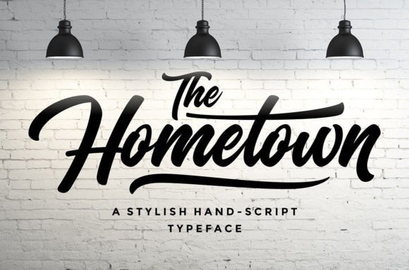 The Hometown Script Font for Digital Branding