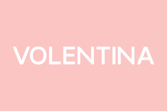 Volentina: A Sans Serif Font That Makes Your Brand Feel Instantly Polished