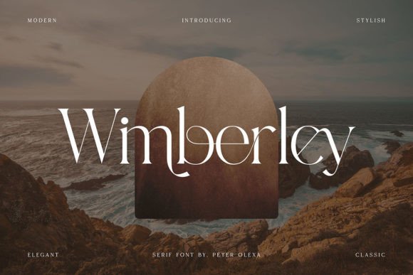 Wimberley: A Sophisticated Serif Font for High-Impact Marketing